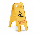 I&scaron;skleidžiamas saugos ženklas ATSARGIAI SLIDU