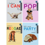 Sąsiuvinis A5 Interdruk, 12 lapų, linija, Funny animals collection įvairiūs kartoniniai vir&scaron;eliai
