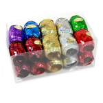 Dekoratyvinės juostelės kamuoliukai 5mm/10m Holographic 1 Mix