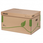 Archyvinė dėžė - konteineris Esselte ECO, 439 x242 x345, ruda