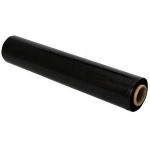 Pakavimo plėvelė Stretch, 17 mik., 450mmx230m, juoda