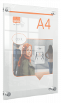 Nobo Premium Plus akrilinis plakato rėmas A4, sieninis