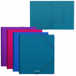 Aplankas A5+, plastikinis, su gumele EK48731