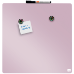 Magnetinė lenta NOBO Tile magnetic 360x360mm, pastelinė rožinė