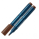 Permanentinis žymeklis Schneider 130, apvalia galvute, rudas