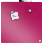 Magnetinė lenta NOBO Tile magnetic 360x360mm, rožinė