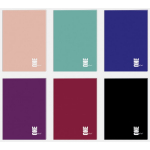 Sąsiuvinis A4 Interdruk, 96 lapai, langeliais One color collection įvairių motyvų