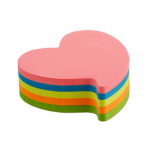 Lipnūs lapeliai Kores "&Scaron;irdelė" 70x70 mm 250 lapelių