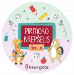 Pirmoko krep&scaron;elis GENIUS, berniukui, kairiarankiui