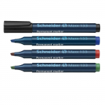 Permanentinis žymeklis Schneider 133, kirsta galvute, raudonas