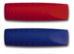 Trintukas - kam&scaron;telis Faber Castell, mėlynas ir raudonas (2vnt)