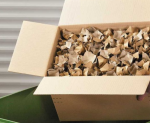 Popierinis pakuotės užpildas krep&scaron;eliai, 170g/m, 400l, ruda/ruda FSC Recycled 100 %