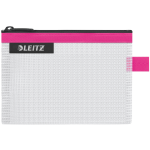 Įmautė kelionėms LEITZ WOW S dydis 10x14cm, su užtrauktuku, rožinė 1vnt