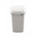 &Scaron;iuk&scaron;liadėžė su dangčiu Plafor Standard 15 L, balta . 606-01