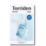 Torriden DIVE-IN Low Molecule Hyaluronic Acid Mask - lak&scaron;tinė kaukė su hialurono rūg&scaron;timi