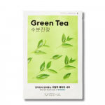 Missha - Airy Fit Sheet Mask Green Tea -veido kaukė su žaliaja arbata