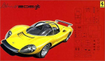 Fujimi FU12363 - Ferrari RS 76 Dino 206 GT, 1/24