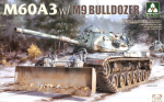 Takom TAK2137 - M60A3 W/M9 Bulldozer, 1/35