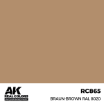 AK Interactive RC865 - Braun-Brown RAL 8020, 17ml