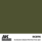 AK Interactive RC876 - Russian Green Protective 4BO, 17ml