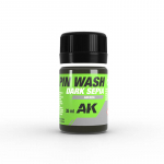 AK Interactive AK324 - Dark Sepia Pin Wash, 35ml
