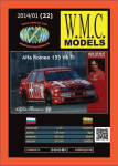 WMC 022 - Alfa Romeo 155 V6 Ti &ndash; lenktyninis lengvasis automobilis, 1/25
