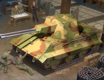 Trumpeter TR01537 - German E-50 Flakpanzer, 1/35