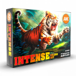 AK Interactive AK11612 - Intense Colors Set, akriliniai dažai