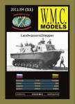 WMC 011 - LWS-1 &bdquo;Landwasserschlepper&ldquo; &ndash; kovinė amfibija, 1/25