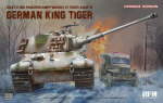 Ryefield Model RM5138 - Sd.Kfz.182 Panzerkampfwagen VI Tiger Ausf.B &ldquo;King Tiger&rdquo; &ndash; Ardennes 1944 UPDATED Version, 1/35