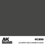 AK Interactive RC899 - US Army Helo Drab FS 34031, 17ml