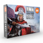AK Interactive AK11601 - Non Metallic Metal: Steel, akriliniai dažai