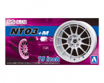 Aoshima AO05552 - ENKEI NT03+M 19inch (ratlankių modelių rinkinys), 1/24
