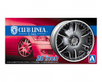 Aoshima AO43073 - 1/24 CLUB LINEA L566 20inch (ratlankių modelių rinkinys), 1/24
