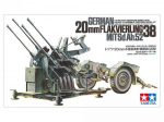 Tamiya TA35091 - German 2cm Flackvierling 38, 1/35