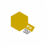 Tamiya TA81012 - X12 Gold Leaf - akriliniai dažai, 23 ml