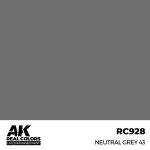 AK Interactive RC928 - Neutral Grey 43, 17ml