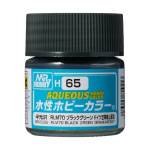 Mr.Hobby H065 - Aqueous Hobby Colors - RLM70 Black Green, 10ml