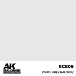 AK Interactive RC809 &ndash; White Grey RAL 9002, 17ml
