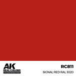 AK Interactive RC811 &ndash; Signal Red RAL 3020, 17ml