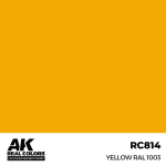 AK Interactive RC814 &ndash; Yellow RAL 1003, 17ml