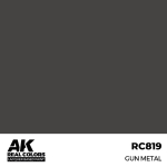 AK Interactive RC819 &ndash; Gun Metal, 17ml