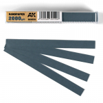 AK Interactive AK9028 - &Scaron;vitrinis popierius 2000 (&scaron;lapiam naudojimui), 50vnt