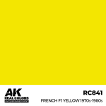 AK Interactive RC841 - French F1 Yellow 1970s-1980s, 17ml
