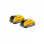 DCBP318S2-XJ DEWALT.Akumuliatorius 18V 3,5Ah POWERSTACK DCBP318S2 2vnt.