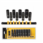 DWMT86090-0 DEWALT 8 dalių tvirtinimo įtaisų rinkinys. 1/2"