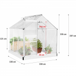 GM-HS-AG02B NAC GLASSROOM Polikarbonatas 190x190x195/121cm