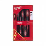 4932471452 MILWAUKEE VDE SLIM DRIVERS KPL.5el....