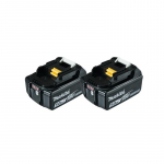 197288-2 MAKITA 2 x 18V LI-ION 5.0Ah BL1850 akumuliatorių įkroviklis