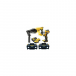 DCK2023M2T-QW DEWALT.ZESTAW COMBO 18V DCK2023M2T (DCH133 + DCF787) 2x4,0Ah